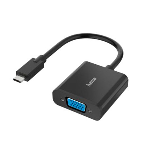 Hama VGA Full HD 1080p USB-C Αντάπτορας