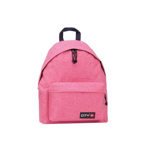 City Melagne Pink Line Τσάντα Πλάτης
