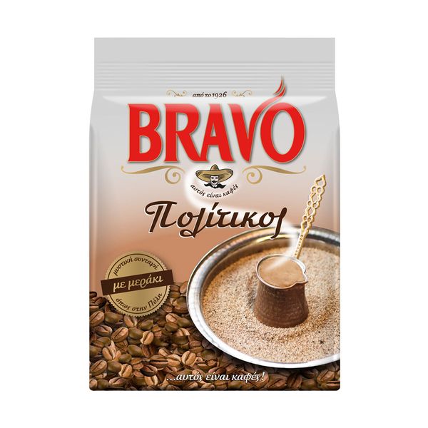 Bravo Bravo Καφές Ελληνικός Πολίτικος 194gr