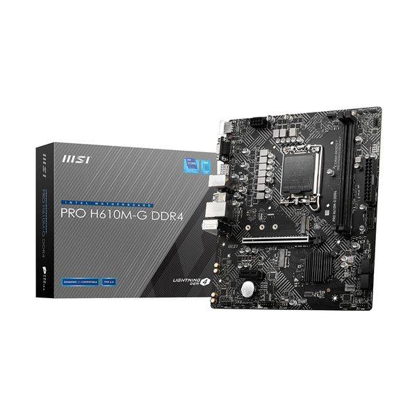 MSI MSI Pro H610M-G DDR4 Motherboard