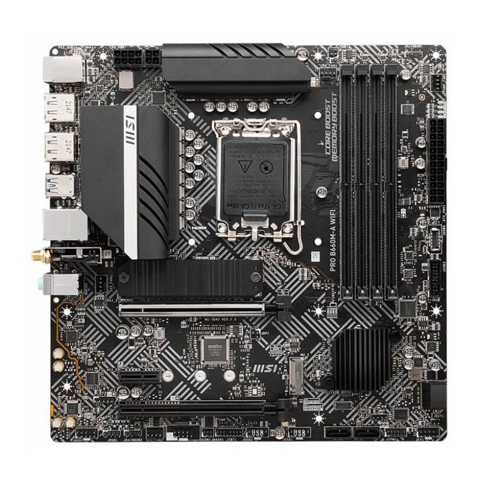 MSI Pro B660M-A WiFi DDR4 Motherboard | ΚΩΤΣΟΒΟΛΟΣ - kotsovolos.gr