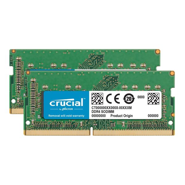 Crucial Crucial SO-DIMM DDR4 3200 2 x 8GB CL22 Μνήμη RAM