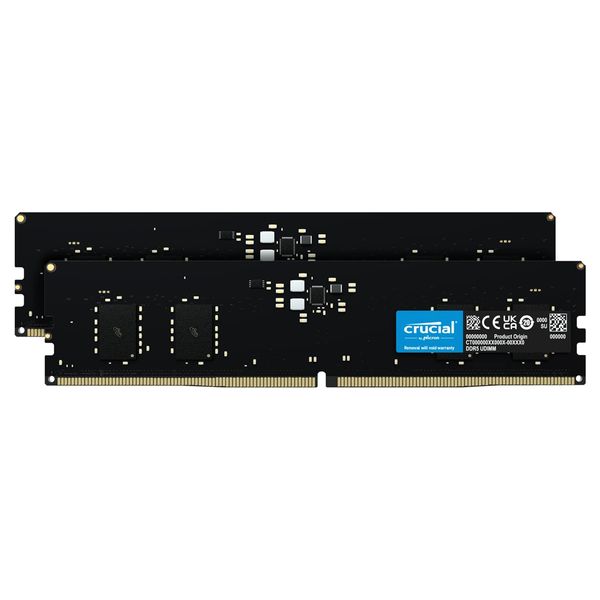 Crucial Crucial CRUCIAL DDR5 4800 16GB 2 x 8GB CL40 Μνήμη RAM