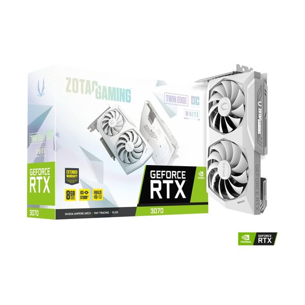 Zotac Zotac GeForce RTX 3070 Twin Edge OC White Edition Κάρτα Γραφικών