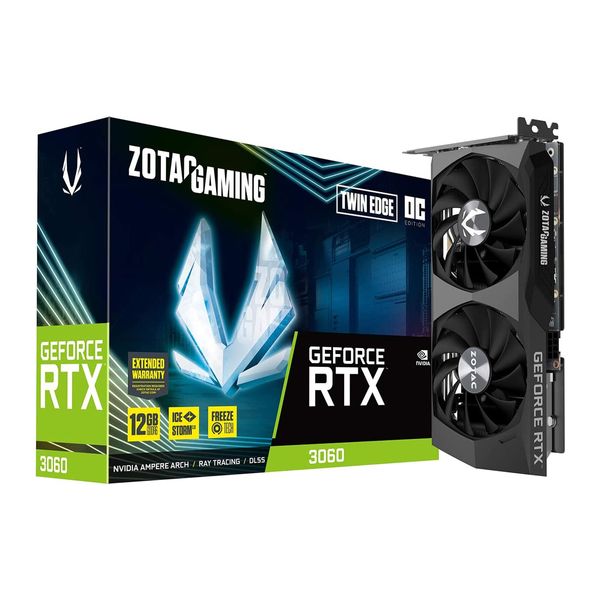 Zotac Zotac RTX 3060 12GB Twin Edge OC Κάρτα Γραφικών