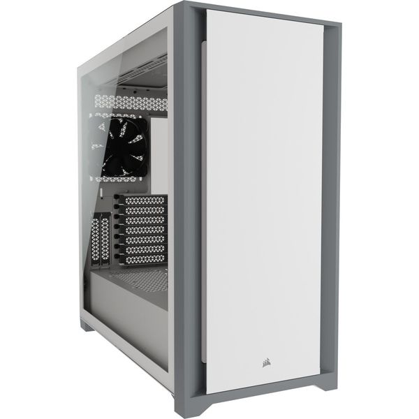 Corsair 5000D Tempered Glass White Κουτί Η/Υ