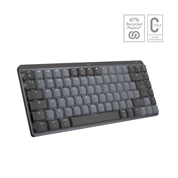 Logitech MX Mechanical Mini για Mac Space Grey Πληκτρολόγιο