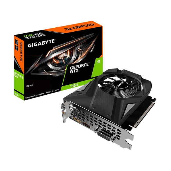 Gigabyte GTX 1650 4GB D6 OC REV. 1.0 Κάρτα Γραφικών