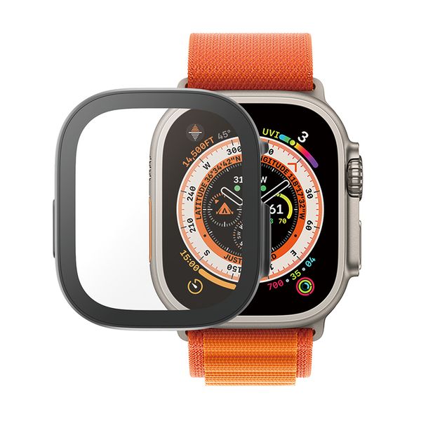 PanzerGlass Apple Watch Ultra 49mm Black Προστατευτικό Οθόνης