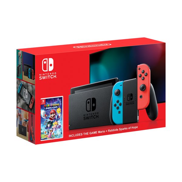 Nintendo Nintendo Switch Red&Blue & Mario + Rabbids: Sparks of Hope Κονσόλα