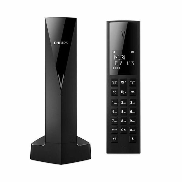 Philips M3501W/GRS Black Ασύρματο Τηλέφωνο