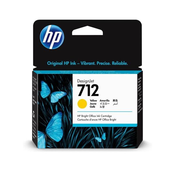 HP No 712 Yellow Μελάνι InkJet