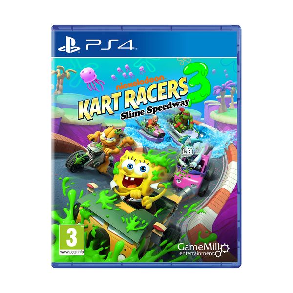 Maximum Games Maximum Games Nickelodeon Kart Racers 3 Slime Speedway PS4 Game