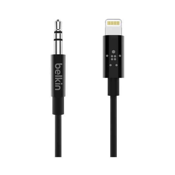 Belkin Belkin 3.5mm σε Lightning 1.8m Καλώδιο Ήχου