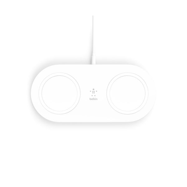 Belkin Belkin Dual Wireless Pad 15W White Φορτιστής