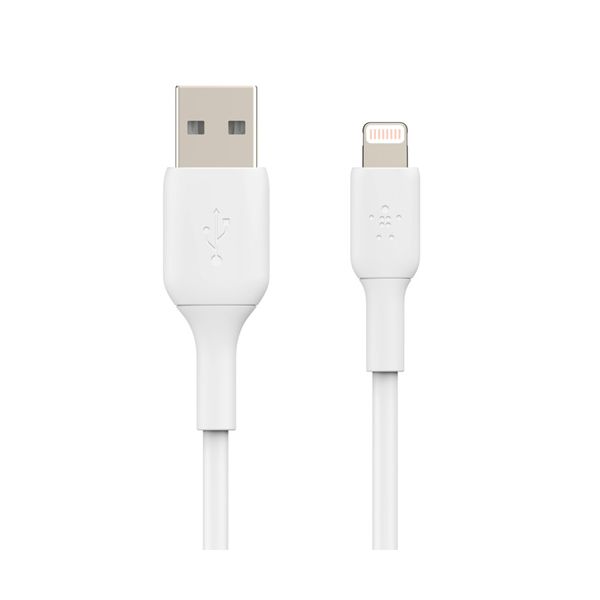 Belkin Belkin Lightning σε USB-A 2m Λευκό Καλώδιο Φόρτισης