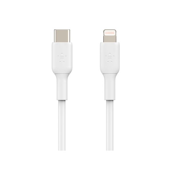 Belkin Belkin Lightning σε USB-C 1m Λευκό Καλώδιο