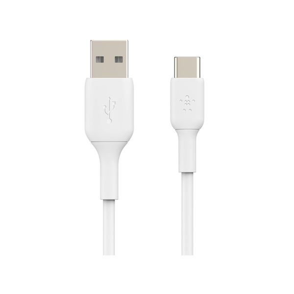 Belkin Belkin USB-A σε USB-C 2m Λευκό Καλώδιο