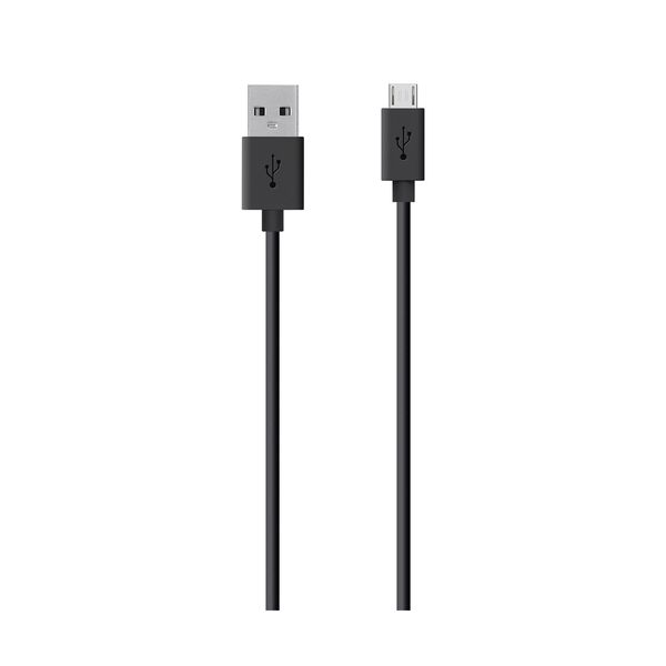 Belkin Belkin MixIt Micro-USB σε USB ChargeSync 3m Μαύρο Καλώδιο