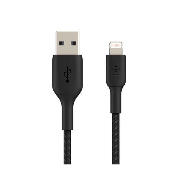 Belkin Belkin Lightning σε USB-A BD 2m Μαύρο Καλώδιο