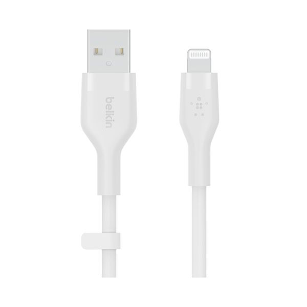 Belkin Belkin USB-A σε Lightning 2m Λευκό Καλώδιο Φόρτισης