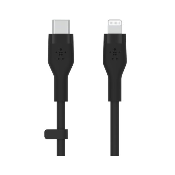 Belkin Belkin USB-C σε Lightning 3m Μαύρο Καλώδιο Φόρτισης