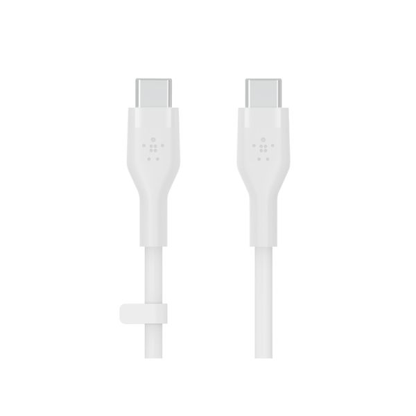 Belkin Belkin USB-C σε USB-C 2.0 2m Λευκό Καλώδιο Φόρτισης