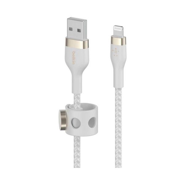 Belkin Belkin USB-A σε Lightning BD 2m Λευκό Καλώδιο Φόρτισης