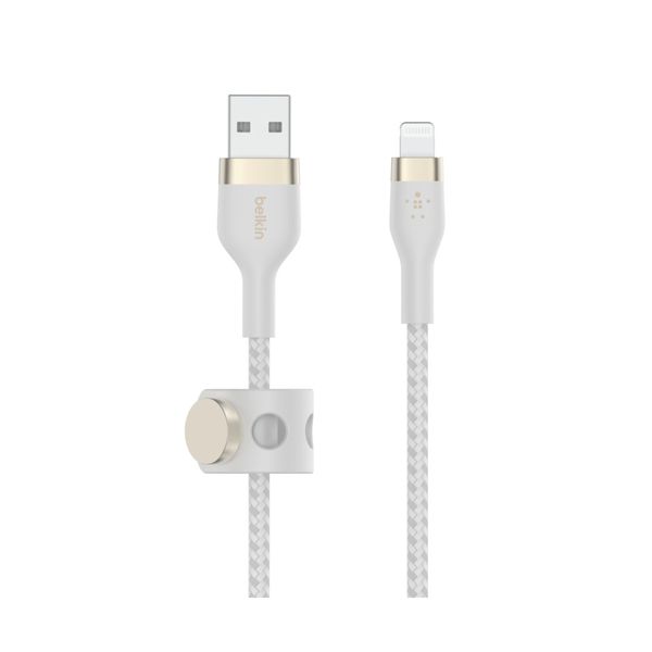 Belkin Belkin USB-A σε Lightning BD 3m Λευκό Καλώδιο Φόρτισης