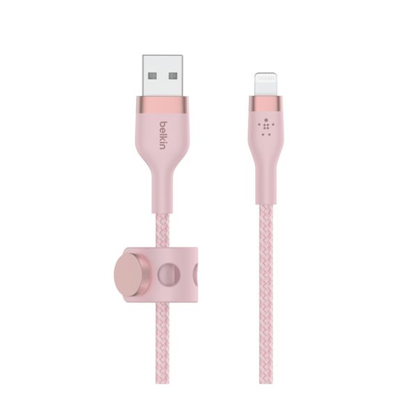 Belkin Belkin USB-A σε Lightning BD 3m Ροζ Καλώδιο Φόρτισης