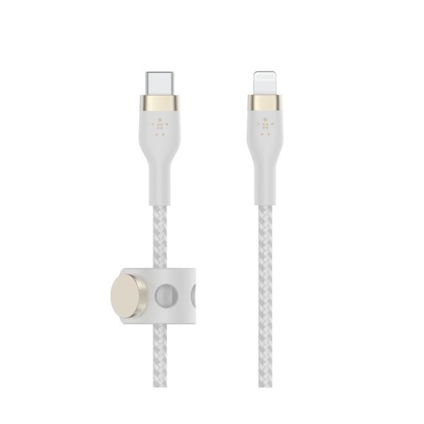 Belkin Belkin USB-C σε Lightning BD 1m Λευκό Καλώδιο Φόρτισης