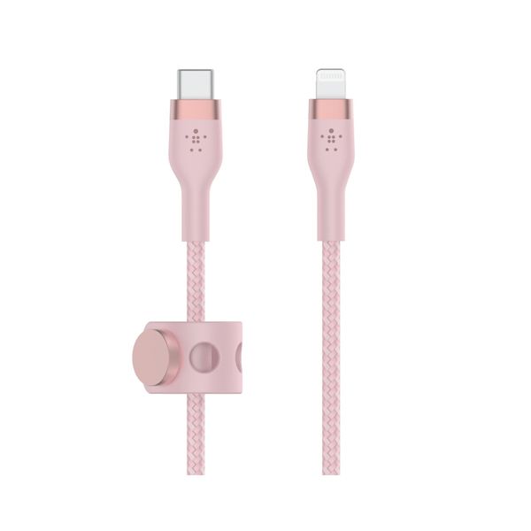 Belkin USB-C σε Lightning BD 1m Ροζ Καλώδιο Φόρτισης
