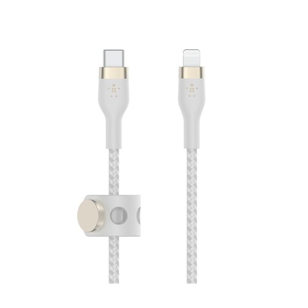 Belkin Belkin USB-C σε Lightning BD 2m Λευκό Καλώδιο Φόρτισης