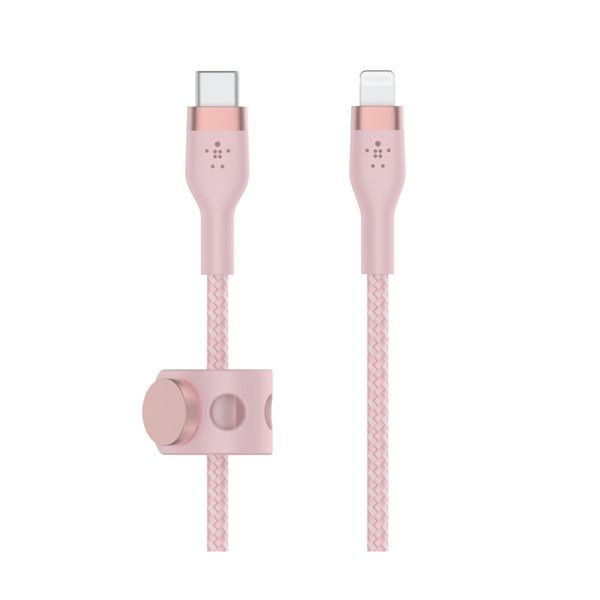 Belkin USB-C σε Lightning BD 2m Ροζ Καλώδιο Φόρτισης