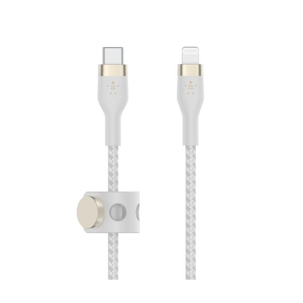 Belkin Belkin USB-C σε Lightning BD 3m Λευκό Καλώδιο Φόρτισης