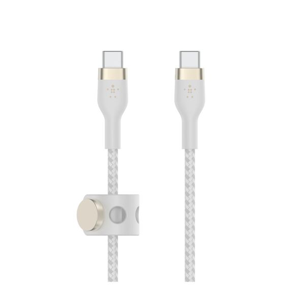 Belkin Belkin USB-C σε USB-C 2.0 BD 1m Λευκό Καλώδιο Φόρτισης