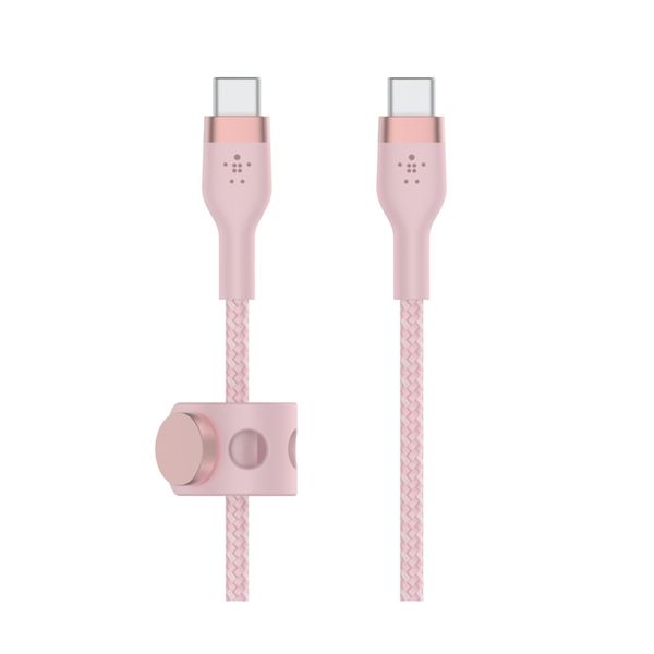 Belkin Belkin USB-C σε USB-C 2.0 BD 1m Ροζ Καλώδιο Φόρτισης