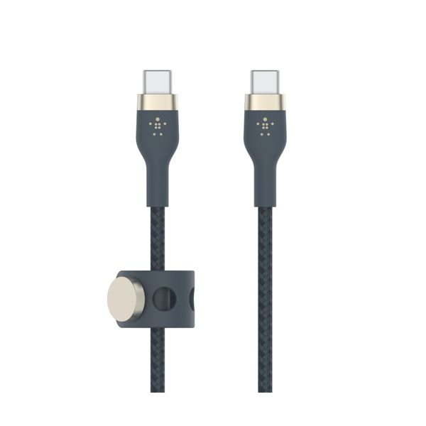 Belkin USB-C σε USB-C 2.0 BD 2m Μπλε Καλώδιο Φόρτισης