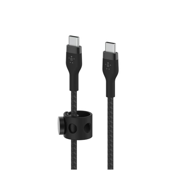 Belkin USB-C σε USB-C 2.0 BD 3m Μαύρο Καλώδιο Φόρτισης