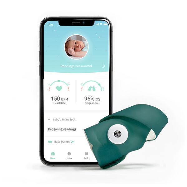 Owlet Owlet Smart Sock 3 Deep Sea Green Συσκευή Παρακολούθησης Μωρού