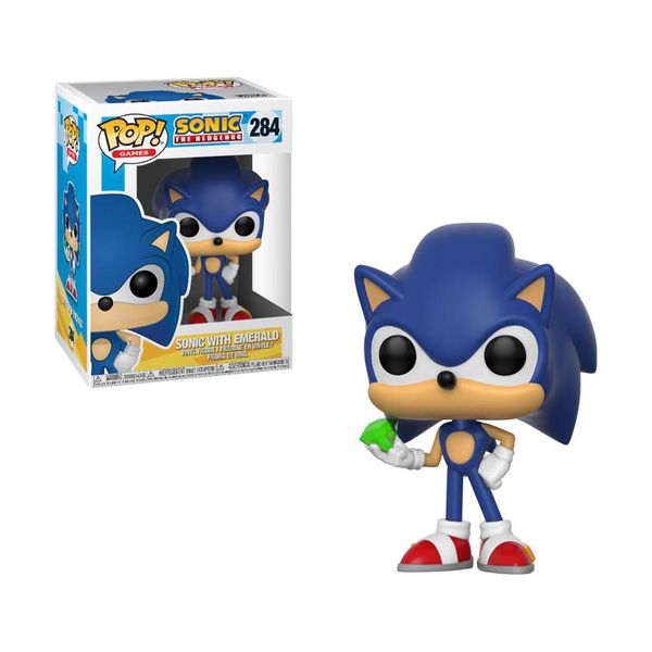 Funko Pop! Games: Sonic With Emerald #284