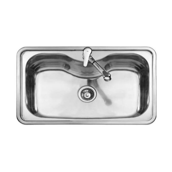 Teka Bahia Sink 1B S/Steel Νεροχύτης Κουζίνας