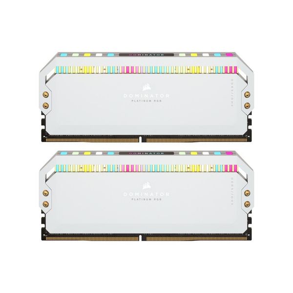 Corsair Corsair DDR5 6200 2x16GB C36 Dominator RGB White Μνήμη RAM