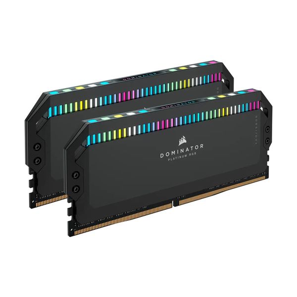 Corsair Corsair Dominator Platinum RGB 64GB (2x32GB) DDR5 DRAM 5600MHz C40 Memory Kit — Black Μνήμη RAM