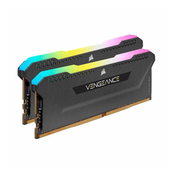 Corsair DDR4 3600 2 x 8GB C18 Vengeance RGB Pbk Μνήμη RAM