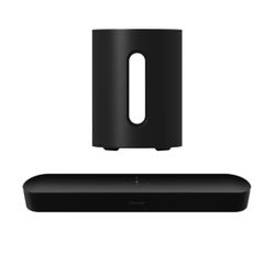 Sonos Σετ Beam (Gen2) Black & Sub Mini Black