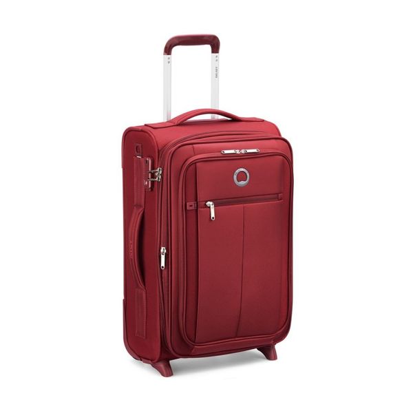 Delsey Καμπίνας 55x35x20cm Slim Pin Up Red Βαλίτσα Ταξιδίου