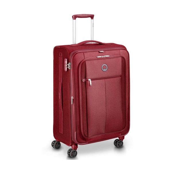 Delsey Μεσαία 68x45x28cm Pin Up Red Βαλίτσα Ταξιδίου