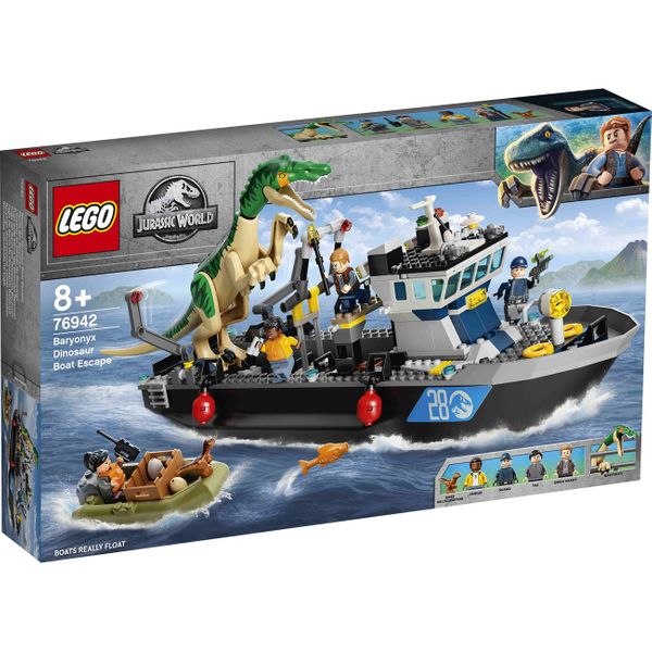 LEGO® Baryonyx Dinosaur Boat Escape 76942 Παιχνίδι