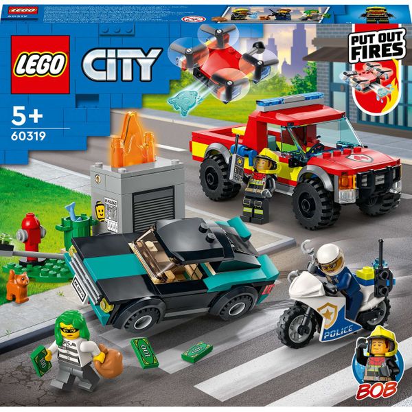 LEGO® Fire Rescue and Police Chase 60319 Παιχνίδι